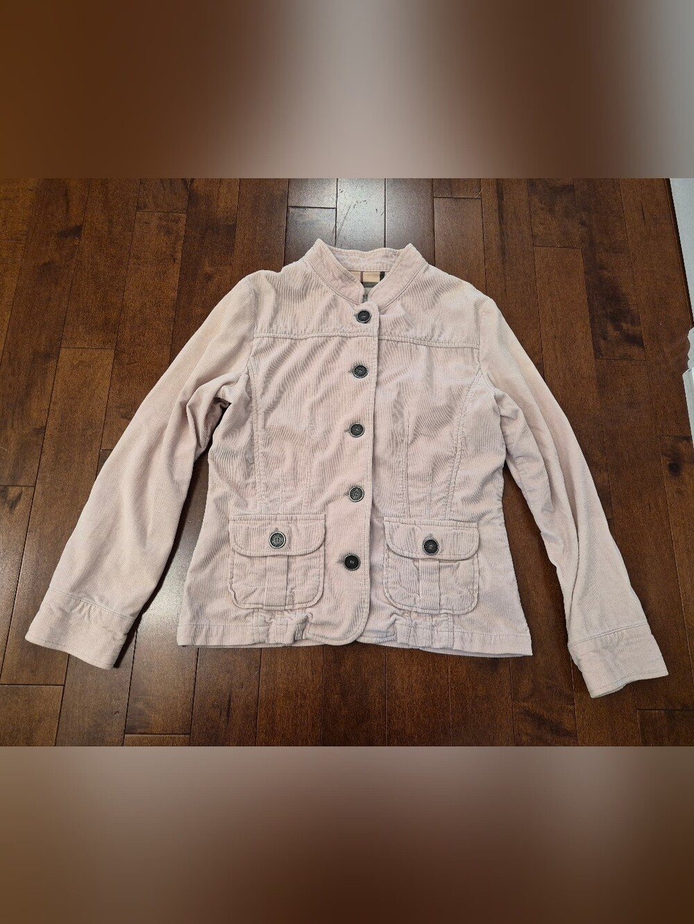 Burberry corduroy women's jacket in size USA 8